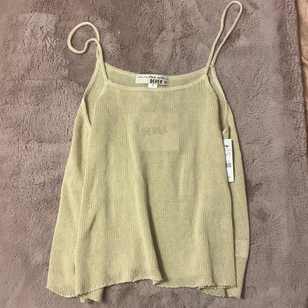 NWT- Tan Shirt
